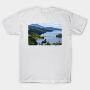 Loch Tummel from Queen's View T-Shirt